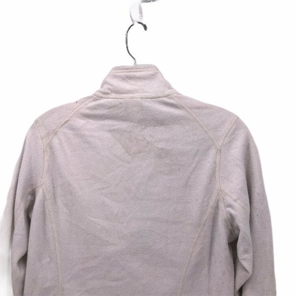 The North Face Womens Fleece Jacket Ivory Size L - Picture 5 of 9